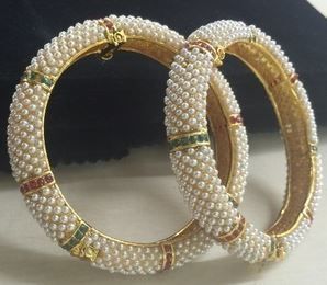 pearl bangles with price