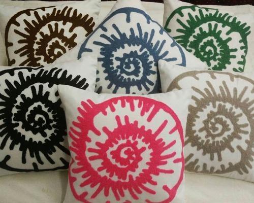 Embroidery Cotton Cushion Covers