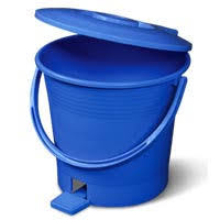 Plastic Dustbin With Foot Open Attachment