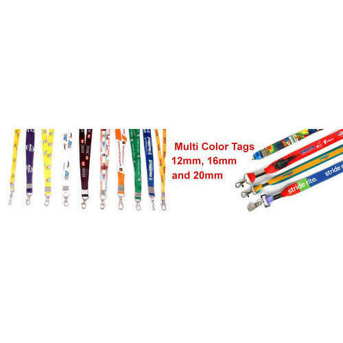 Printed Multicolor ID Card Lanyard