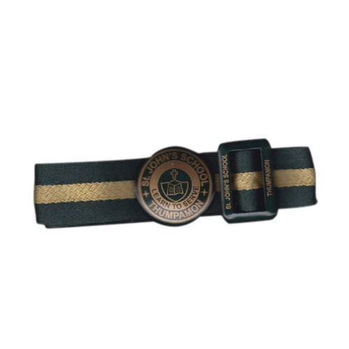 Round Buckle School Belt 