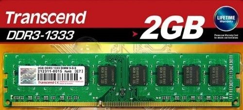  DDR3 2GB राम ट्रांसेंड 