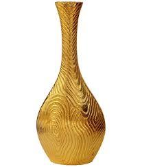 Golden Color Flower Vase