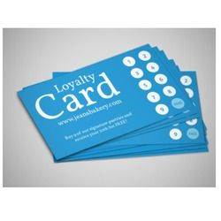 Cradpro Plastic Loyalty Card