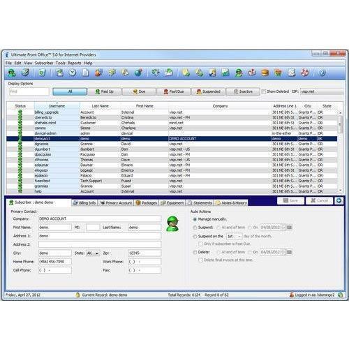 Billing Maintenance Software Provider