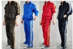 Custom Color Full Sleeves Mens Track Suits Size: Plus Size