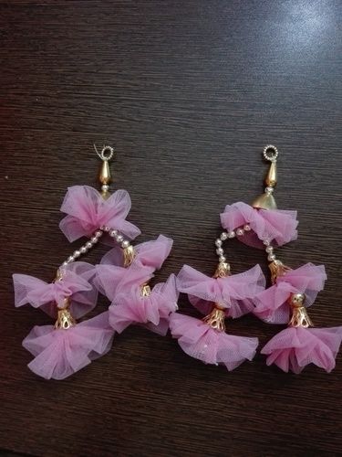 Pink Flower Net Latkan