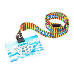 Plain Id Card And Lanyard 