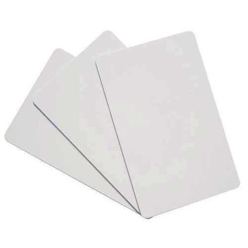 White White Plastic Card