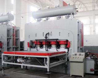 Automatic 1600T 4*8 Feet Melanmine Lamination Hot Press