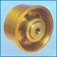 Break Drum With Flexible Geared Coupling