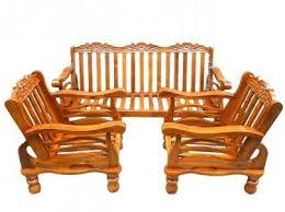 Wooden Sofa Set