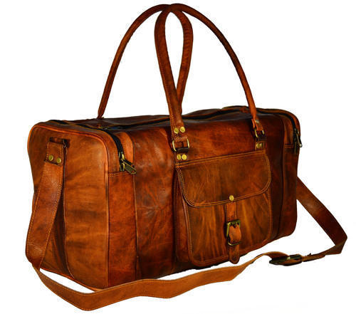 Handmade Leather Travel Bag