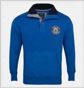 Blue Men Polo T Shirt