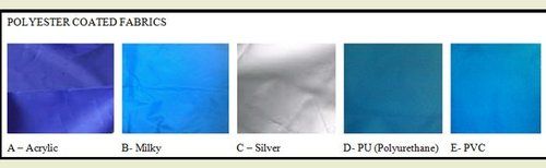 Pure Polyester Coated Fabrics