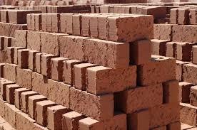 Red Color Clay Brick Size: Custom