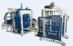 Concrete Block Machine with Stacker