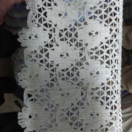 Beautiful Knitted White Lace 