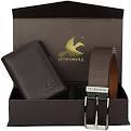 Leather Wallet And Belt
