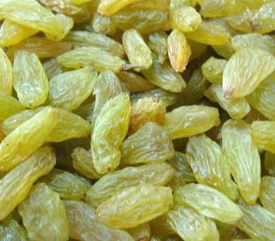 Organic Greenish Raisins