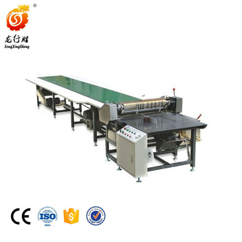 Fully Automatic Ls-650A Cardboard Box Cover Paper Gluing Machine