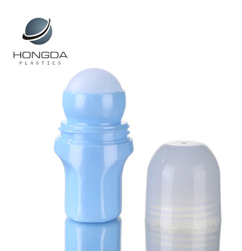 Plastic Roll On Bottle Container With Accessories Screw Cap