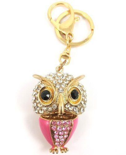 Louis Vuitton Owl Multicolor Leather Circular Key Chain / Bag