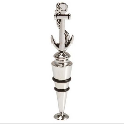 White And Silver Bottle Stopper