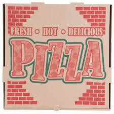 Printed Pizza Packaging Box - Supreme Grade Quality Material, Customizable Print Design, Durable and Eco-Friendly