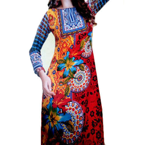 Multicolor Ladies Woolen Kurti Size: Xxl