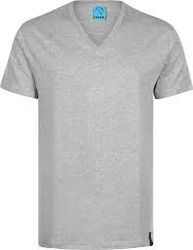 Neatly Stitched V Neck T Shirt