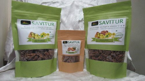 Savitur Solar Dried Chikoo / Awla & Awla+Ginger Shelf Life: 1 Years