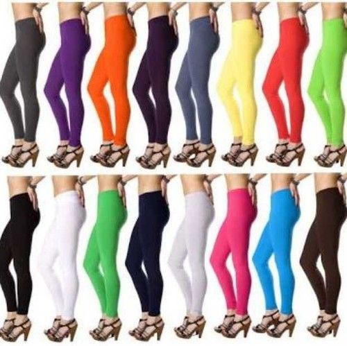 Ladies Cotton Colorful Leggings 