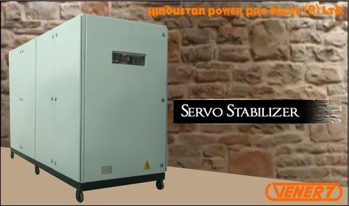 Yellow 500 Kva Air Cooled Automatic Servo Controlled Ac Voltage Stabilizer