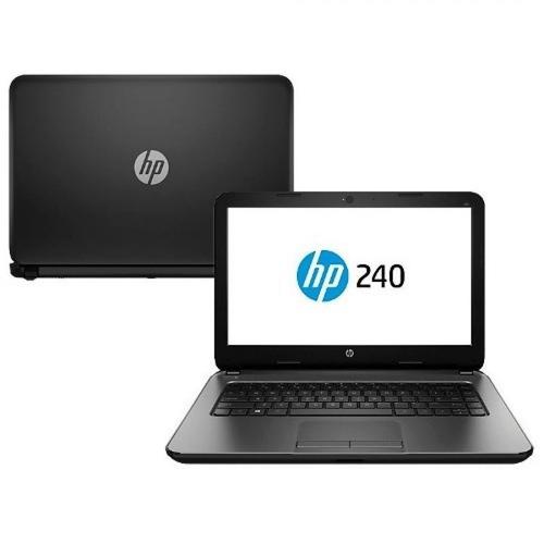 ब्रांडेड लैपटॉप (Hp Notebook 240 G5) 1 साल की वारंटी और बैगपैक के साथ DVD ROM: Dvd Rw