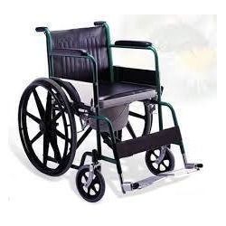 Corrosion Resistance Commode Wheelchair