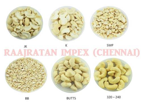 High Grade Cashew Nuts - Premium Quality, Hygienically Processed, Nutrient-Rich, Fresh and Delicious Taste