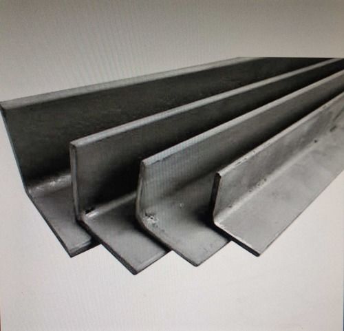 Silver L Shaped Mild Steel Angles