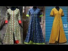 Ladies Cotton Long Kurtis - Customized Size