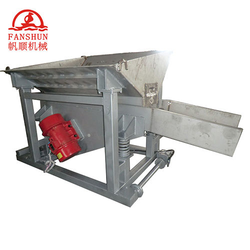 Automatic Copper Scrap Vibration Feeder Used For Brass Rod Production Line