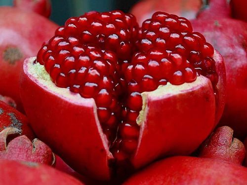 Nutritious And Fresh Pomegranate