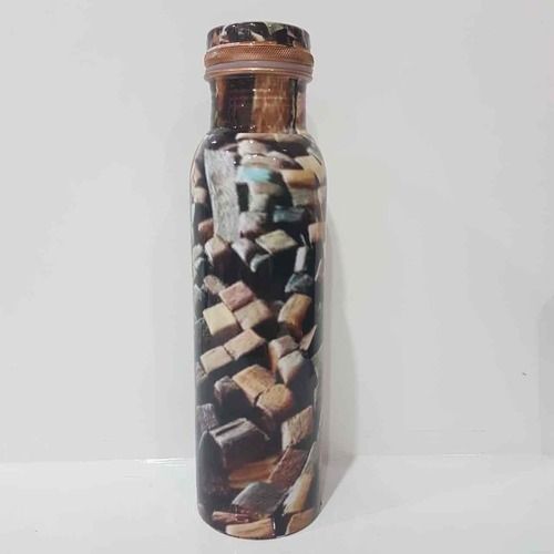 Printed Copper Water Bottles