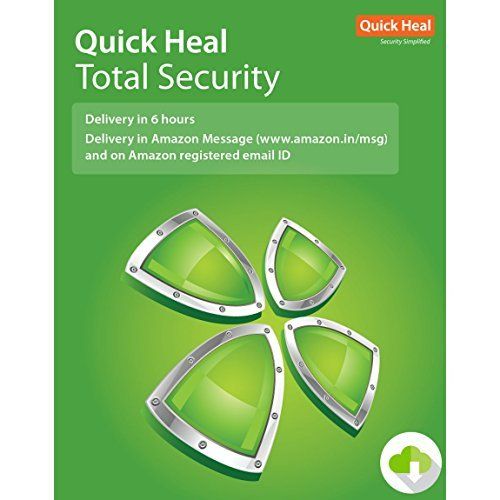 1 User Quick Heal Total Security Software for 1 Year