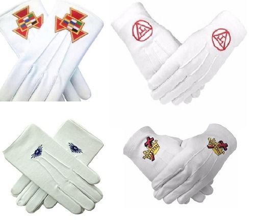 100% Embroidered Hand Gloves