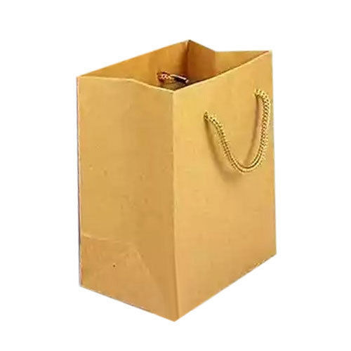 Biodegradable Brown Kraft Paper Carry Bags