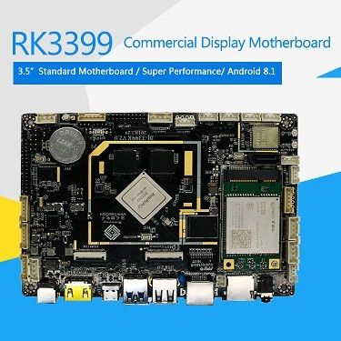 Rk3399 Arm Single Board Computer With Powerful Dual Cortex-A72 + Quad Cortex-A53, 64-Bit Cpu Application: Industrial Device