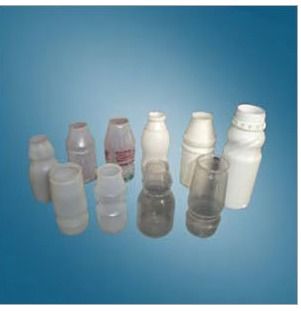 Cream High Durability Plastic Milk Bottles