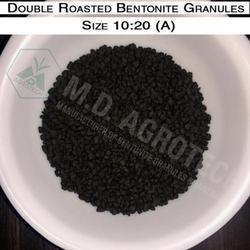 Industrial Black Double Roasted Bentonite Granules