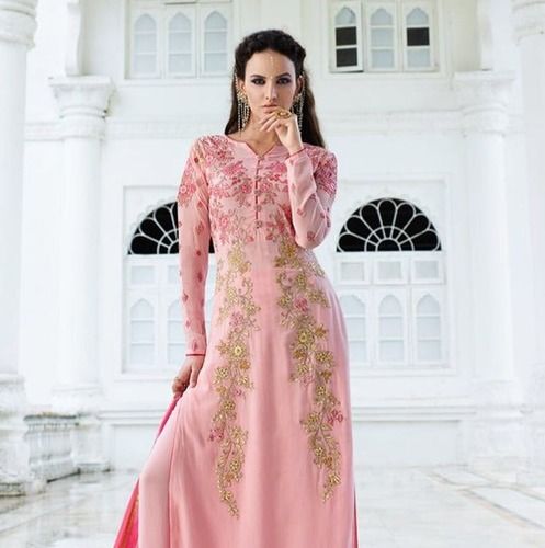 Indian Pink Casual Punjabi Suit