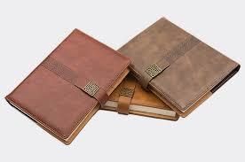 Brown Cover Notepad Cum Diary Cover Material: Leather